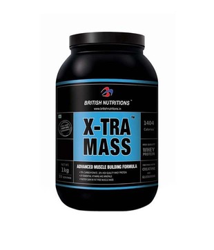 British Nutritions Xtra Mass 1 kg chocolate