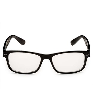 Zion Black Wayfarer Style Optical Frame