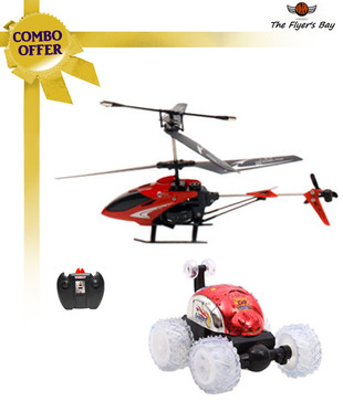 Flyer's Bay COMBO 2 (Helicopter  & Stunt Car) R/C