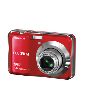 Fujifilm Finepix AX-500 Point & Shoot Digital Camera (Red)