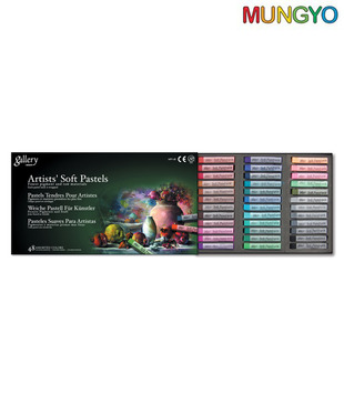 Mungyo Gallery Artists' Soft Pastels - 48 Colors