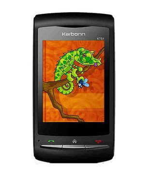 Karbonn KT51 Dual Sim Mobile Phone (Black)