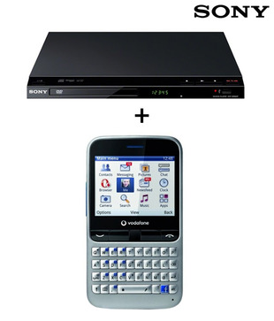 Sony DVP-SR660 DVD Player + Vodafone 555 Mobile
