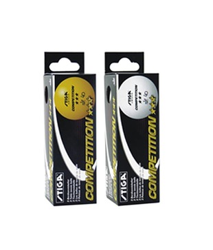 2 Stiga Prestige Table Tennis Rackets  + 1 Box of Stiga Competition Table  Tennis Balls FREE