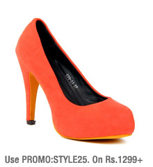 Summer Heels- Extra 25% Off. Use PROMO:STYLE25. On Rs.1299+