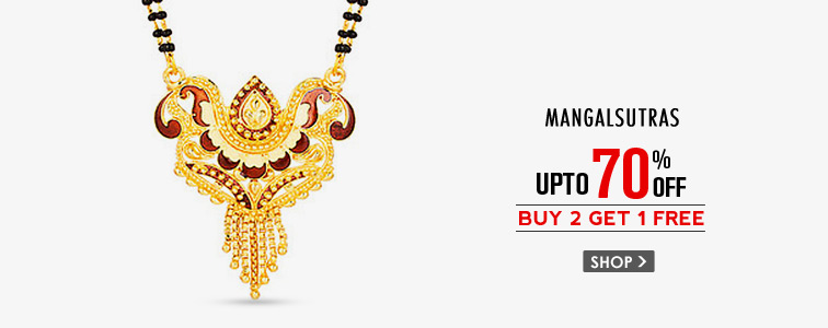 Mangalsutras: Buy Gold Plated Mangalsutras Online | Snapdeal